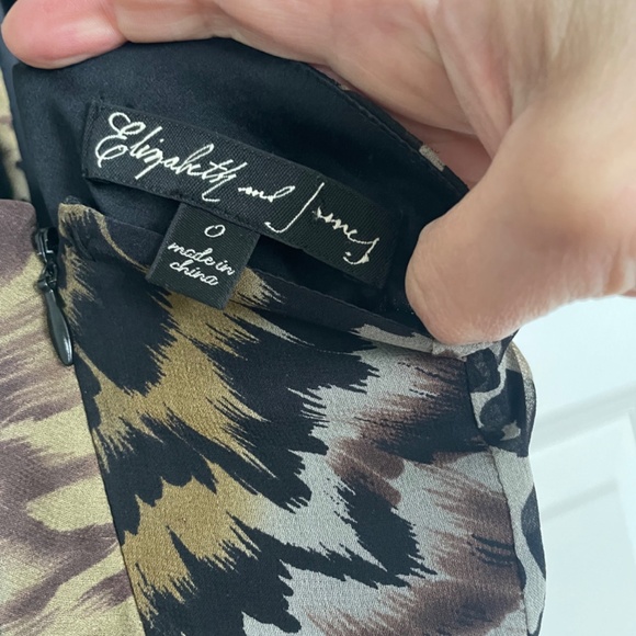 Elizabeth and James Animal Print Maxi Dress - Picture 6 of 8